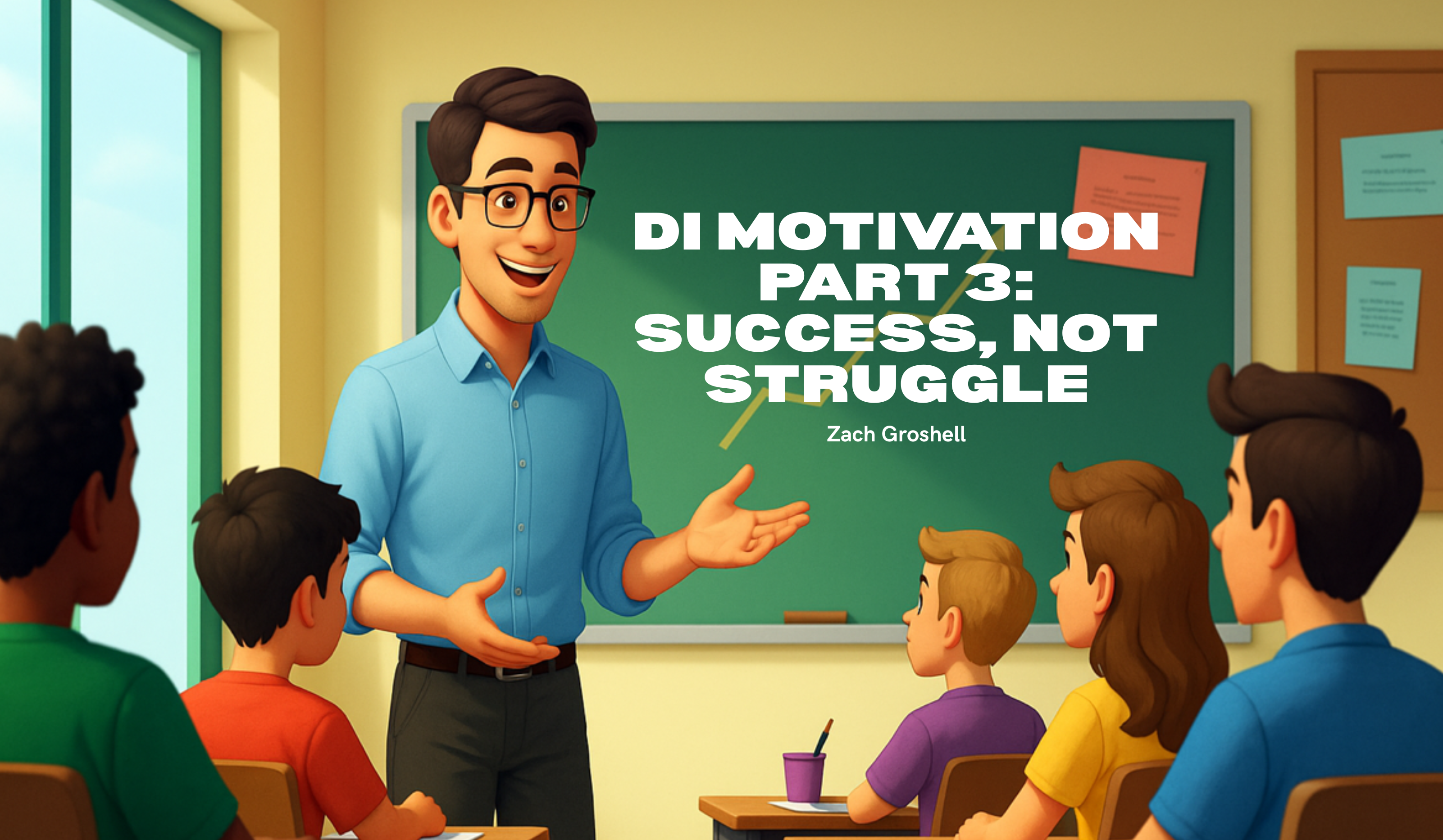 Direct Instruction Motivation, Part 3: Success, Not Struggle