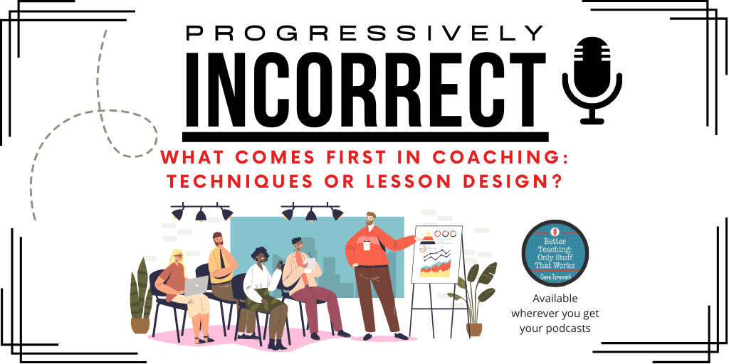 A podcast with Zach Groshell and Gene Tavernetti